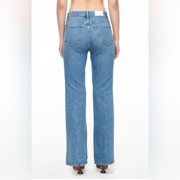 NWT Pistola Cassie Super High Rise Straight in Cove - Picture 6 of 8